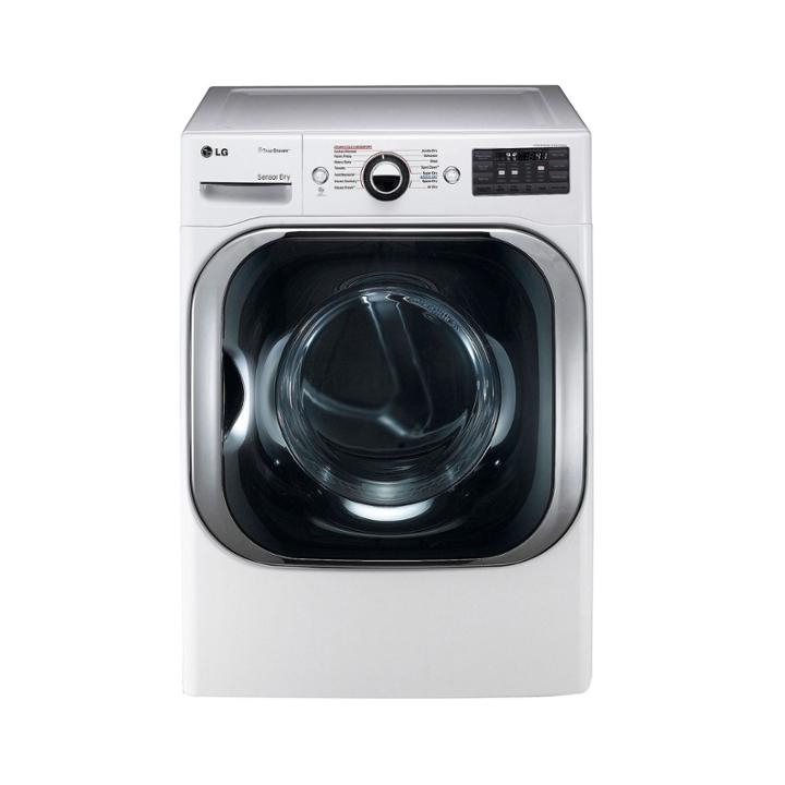 Lg 9.0 Cu. Ft. Mega-capacity Electric Steamdryer™ With Steamfresh™ Cycle - Dlex8100w