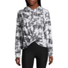 Flirtitude Tie Dye Hoodie - Juniors