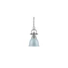 Duncan Small Pendant With Chain In Chrome