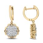 5/8 Ct. T.w. White Diamond 14k Gold Drop Earrings