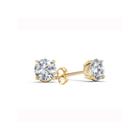 1/4 Ct. T.w. Round White Diamond 14k Gold Stud Earrings