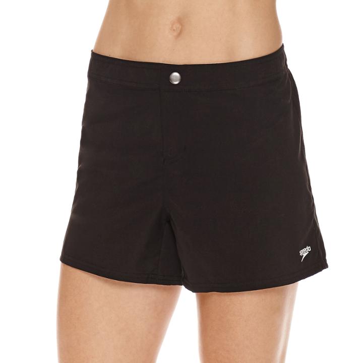 Speedo Solid Black Vapor Plus Short