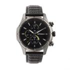 Breed Unisex Gray Strap Watch-brd6806