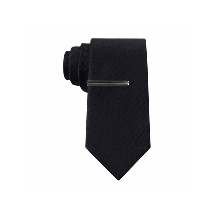 J.ferrar Jewel Solid Slim Tie
