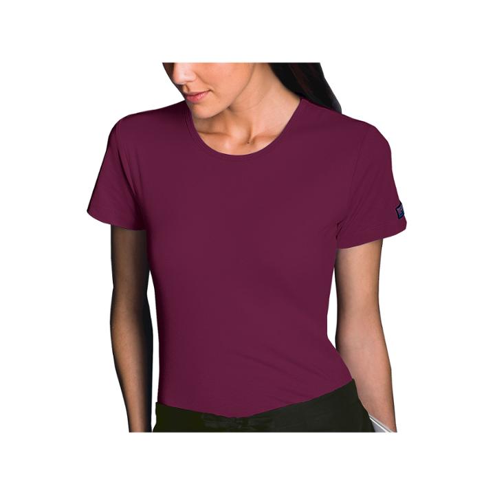 Cherokee Womens Crew Neck Scrub Top