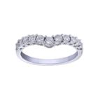 Womens 1/4 Ct. T.w. Round White Diamond 10k Gold Engagement Ring