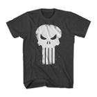 Marvel Punisher Skull Scratch Graphic Tee