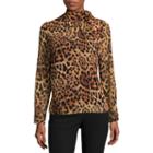 Liz Claiborne Signature Collection Long Sleeve Woven Blouse