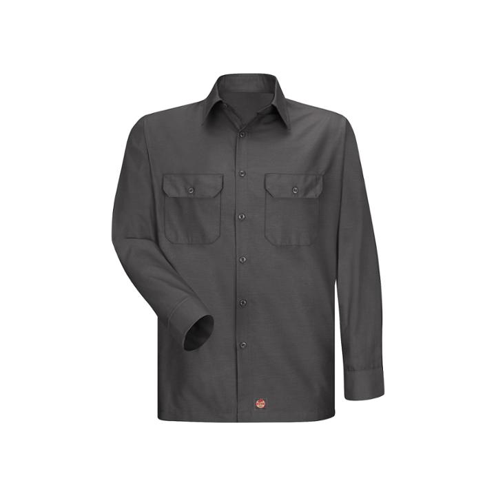 Red Kap Long-sleeve Solid Ripstop Shirt