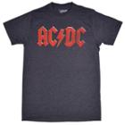 Ac/dc Red Logo Graphic T-shirt
