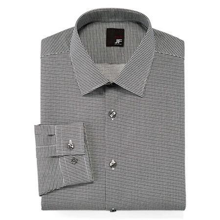 Jf J. Ferrar Easy-care Stretch Dress Shirt Slim