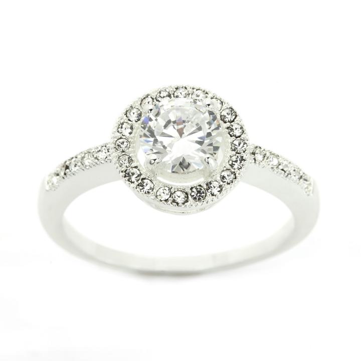 Sparkle Allure Womens White