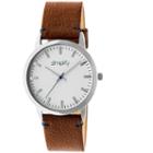 Simplify Unisex The 2800 Camel Leather-band Watch Sim2802