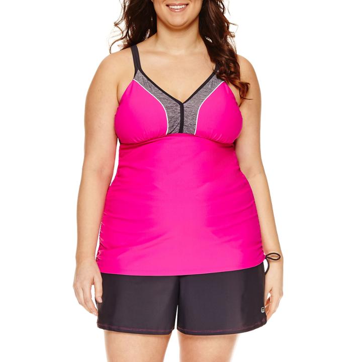 Free Country Tankini Swimsuit Top-plus
