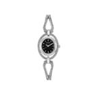 Armitron Now Womens Silver Tone Watch Boxed Set-75/5473bksv