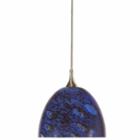 Wooten Heights 6.5 Tall Glass And Metal Pendant With Brushed Steel Cord