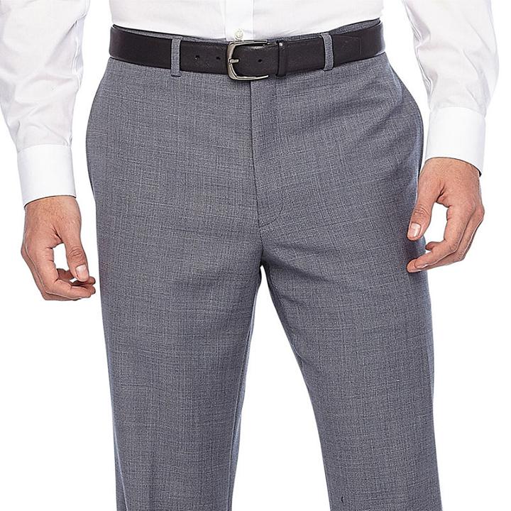 Collection By Michael Strahan Grid Suit Pants