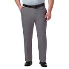 Haggar Premium Comfort Dress Pant Classic Fit Flat Front Pants-big And Tall