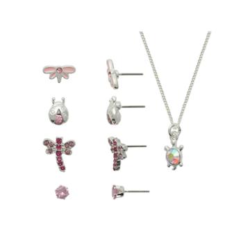 Sensitive Ears Womens 5-pc. Brass Jewelry Set