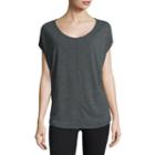 Xersion&trade; Studio Short Sleeve Slub Cocoon Tee