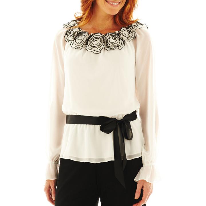 Simply Liliana Rosette Blouse