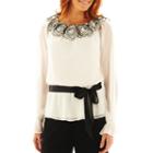Simply Liliana Rosette Blouse