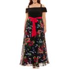 R & K Originals Sleeveless Floral Maxi Dress - Plus