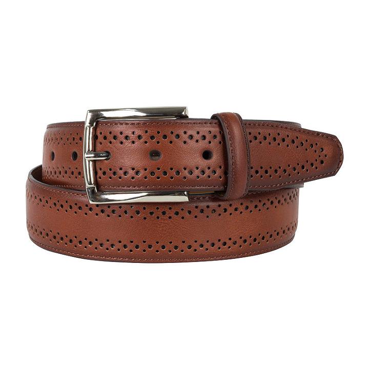 Dallas + Main Brogue Dress Belt