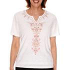 Alfred Dunner Feel Like Spring Short-sleeve Tee - Petite