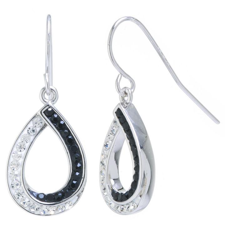 Sparkle Allure Pear Drop Earrings