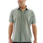Van Heusen Short-sleeve Faux Linen Shirt