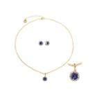 Monet Jewelry Womens 2-pc. Purple Jewelry Set