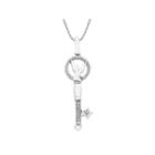 Enchanted By Disney Sterling Silver 18 Inch Chain Necklace