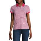 Us Polo Assn. Short Sleeve Solid Knit Polo Shirt Juniors