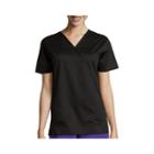 Wonderwink Womens Short-sleeve Mock Wrap Top - Plus