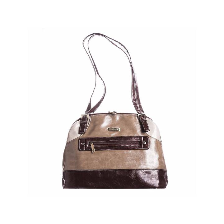 Gloria Vanderbilt Colorblock Double Handle Satchel