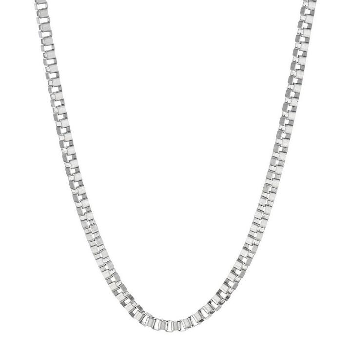 Solid Box 22 Inch Chain Necklace