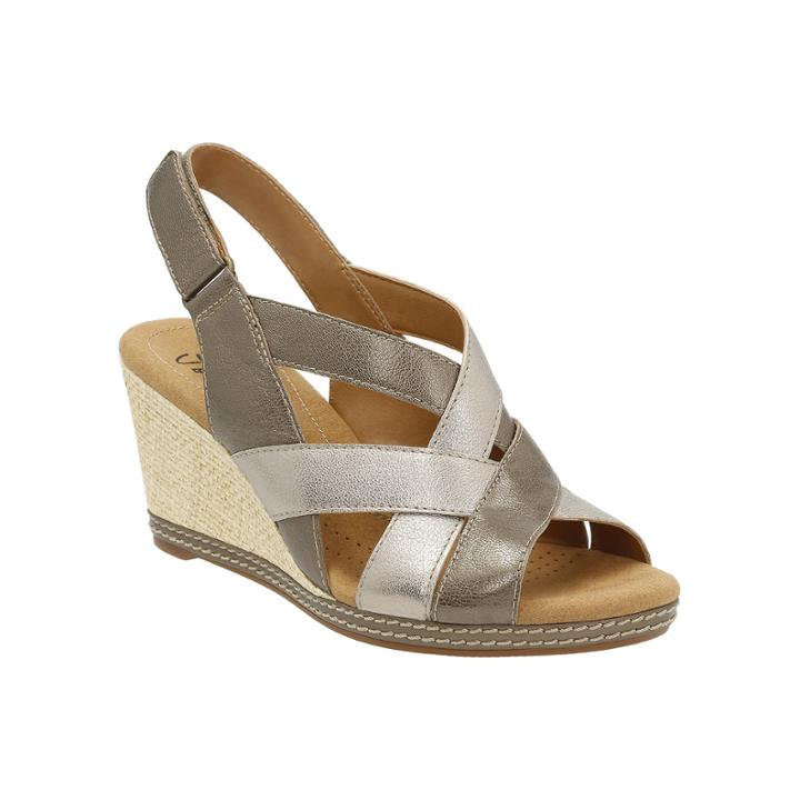 Clarks Womens Wedge Sandals