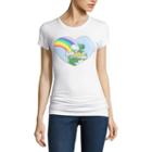 Short Sleeve Scoop Neck Peanuts Graphic T-shirt