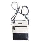 Stone And Co Ns Single Zip Pebble Leather Mini Crossbody Bag