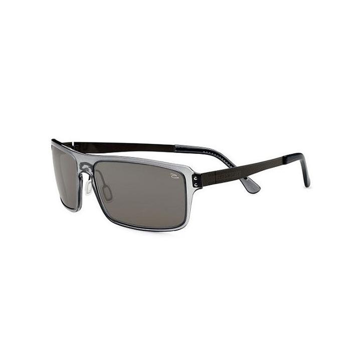 Serengeti Sunglasses Genus: Duccio / Frame: Crystal Dark Gray Lens: Polar Phd Cpg