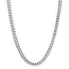 Mens Stainless Steel 20 4mm Foxtail Chain
