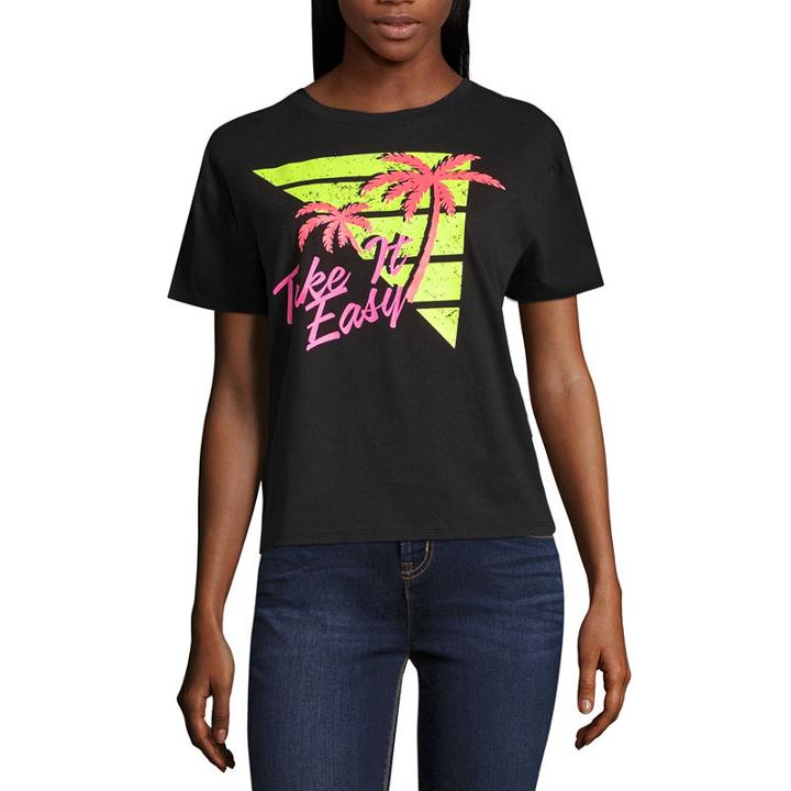 Arizona Take It Easy Graphic T-shirt- Juniors