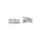 Personalized Block Name Earrings