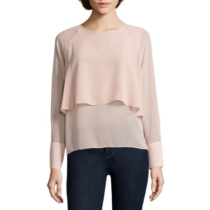 Belle + Sky Long Sleeve Cape Top