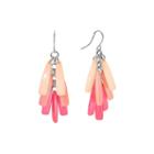 Studio By Carol Pink Stick Cluster Earrings