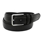 Stacy Adams Leather Belt With Double Keeper
