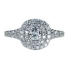Modern Bride Signature Womens 1 Ct. T.w. Genuine Round Diamond 14k Gold Engagement Ring