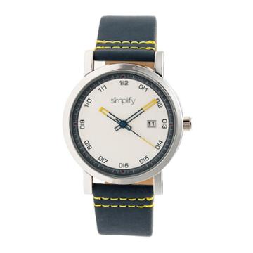 Simplify Unisex Blue Strap Watch-sim5301