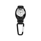 Dakota Men's Black Leather Hanger Field Clip Watch 35526